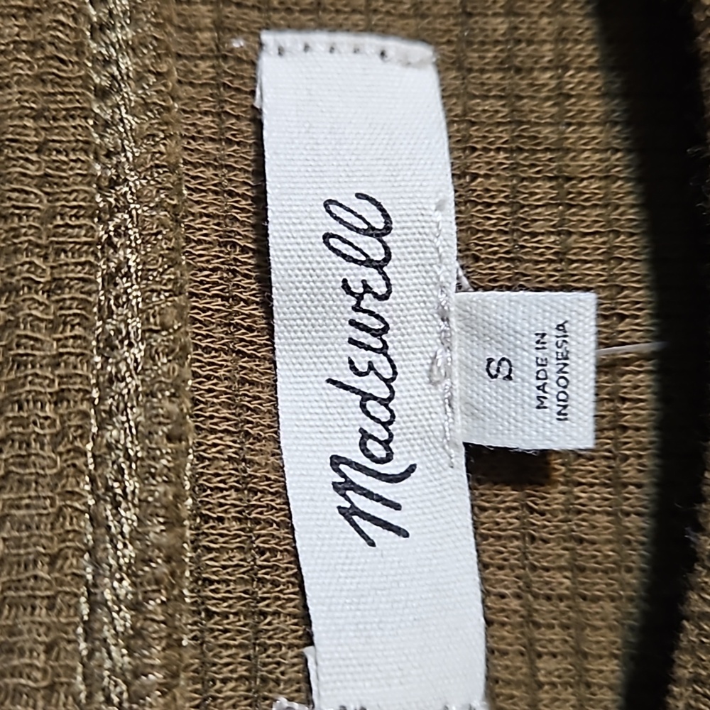 NWT Madewell Pleated Top - Picture 8 of 10